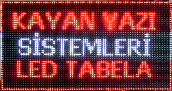 Kayan Yazı Led Sistemleri